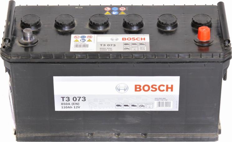 BOSCH 0 092 T30 730 - Стартерная аккумуляторная батарея, АКБ autospares.lv