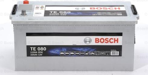 BOSCH 0 092 TE0 800 - Стартерная аккумуляторная батарея, АКБ autospares.lv
