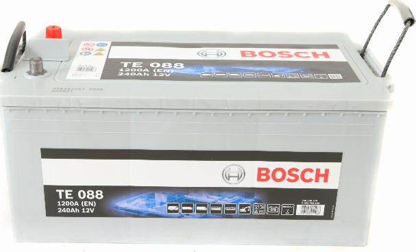 BOSCH 0 092 TE0 888 - Стартерная аккумуляторная батарея, АКБ autospares.lv