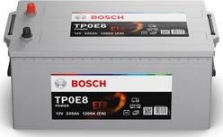 BOSCH 0 092 TP0 E88 - Стартерная аккумуляторная батарея, АКБ autospares.lv