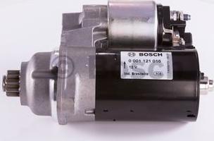 BOSCH 0 001 121 016 - Стартер autospares.lv