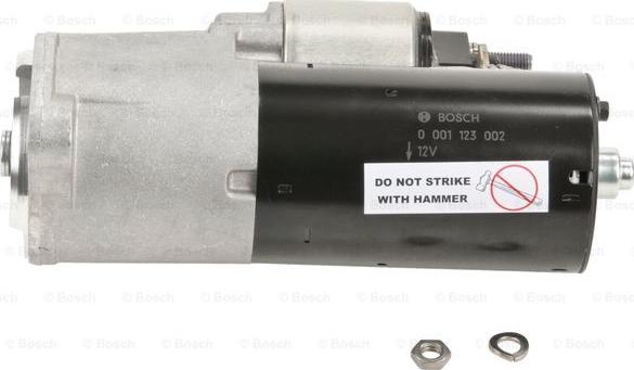 BOSCH 0 001 123 002 - Стартер autospares.lv