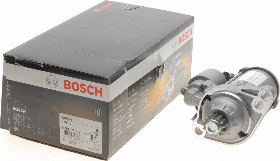 BOSCH 0 001 177 012 - Стартер autospares.lv