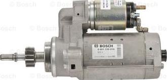 BOSCH 0 001 230 015 - Стартер autospares.lv