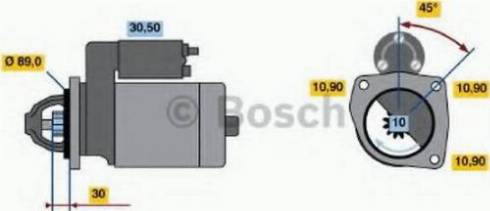 BOSCH 0 001 231 026 - Стартер autospares.lv