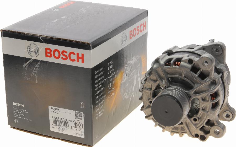 BOSCH 0 125 811 028 - Генератор autospares.lv