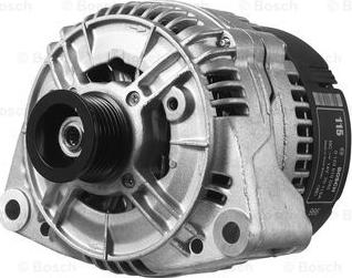 BOSCH 0 123 510 040 - Генератор autospares.lv