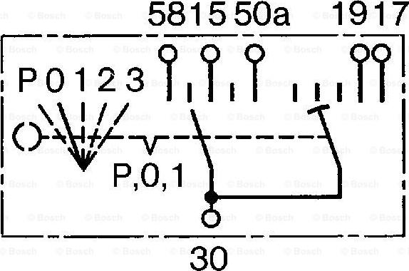 BOSCH 0 342 316 002 - Выключатель, предпусковой обогрев autospares.lv