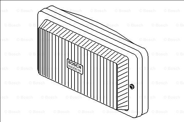 BOSCH 0 305 001 011 - Противотуманная фара autospares.lv