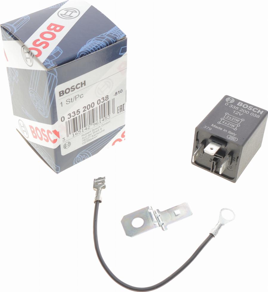 BOSCH 0 335 200 038 - Прерыватель указателей поворота autospares.lv