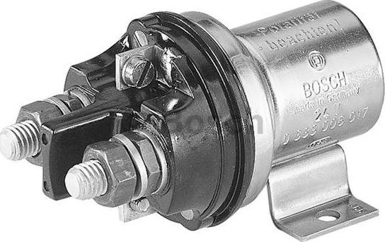 BOSCH 0 333 006 010 - Реле, рабочий ток autospares.lv