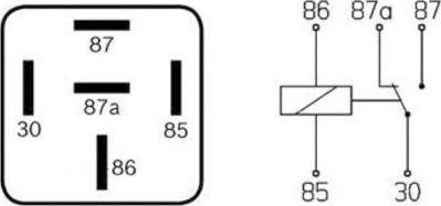 BOSCH 0 332 209 201 - Реле, рабочий ток autospares.lv