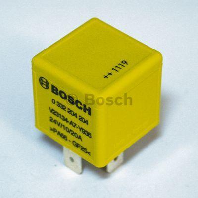 BOSCH 0 332 204 204 - Реле, рабочий ток autospares.lv