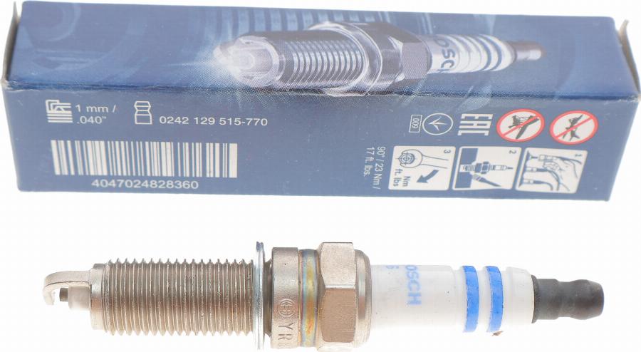 BOSCH 0 242 129 515 - Свеча зажигания autospares.lv