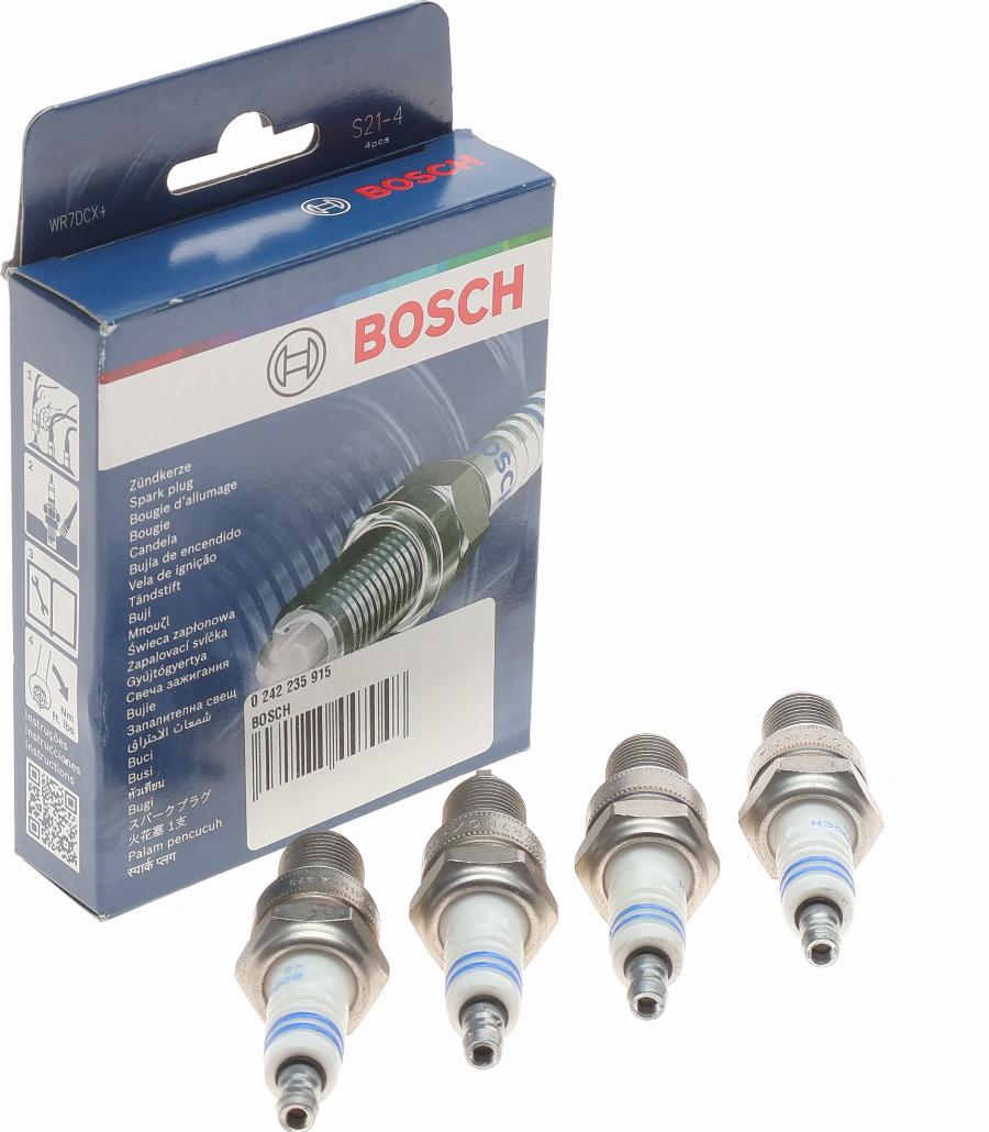 BOSCH 0 242 235 915 - Свеча зажигания autospares.lv