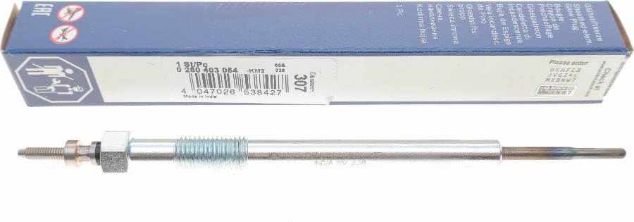 BOSCH 0 250 403 054 - Свеча накаливания autospares.lv