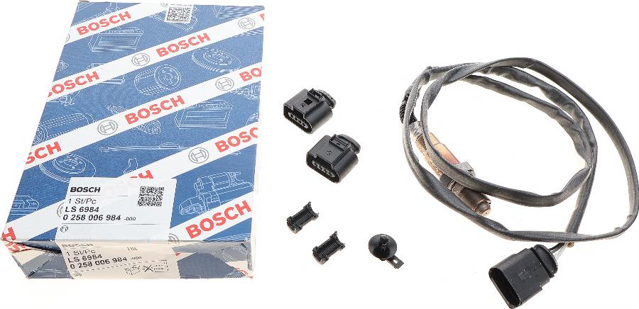 BOSCH 0 258 006 984 - Лямбда-зонд, датчик кислорода autospares.lv