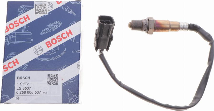 BOSCH 0 258 006 537 - Лямбда-зонд, датчик кислорода autospares.lv