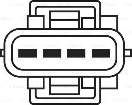 BOSCH 0 258 003 672 - Лямбда-зонд, датчик кислорода autospares.lv