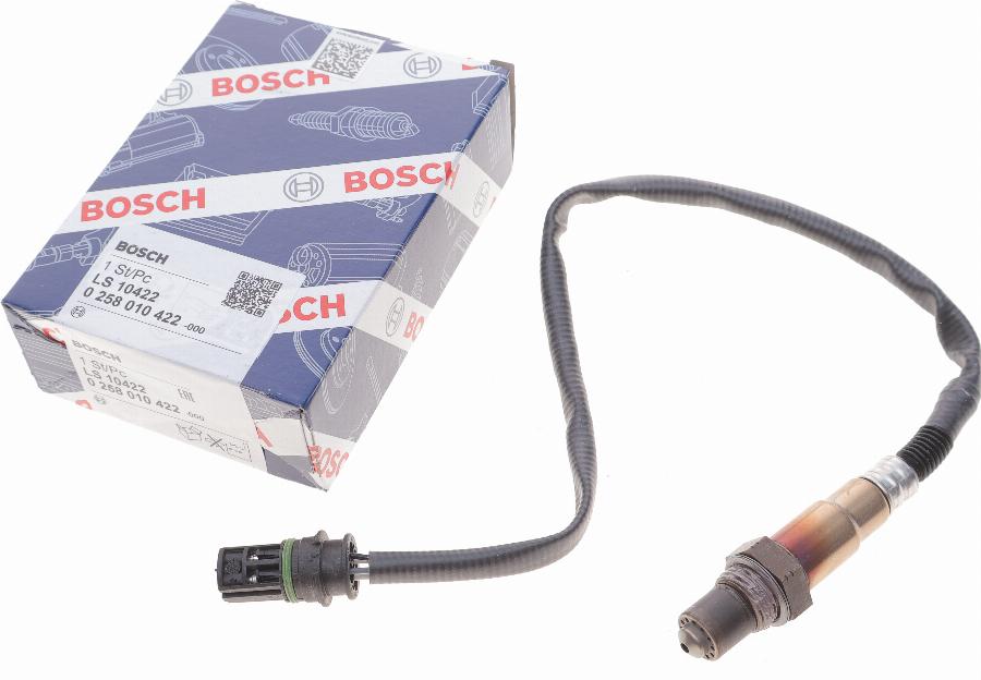 BOSCH 0 258 010 422 - Лямбда-зонд, датчик кислорода autospares.lv