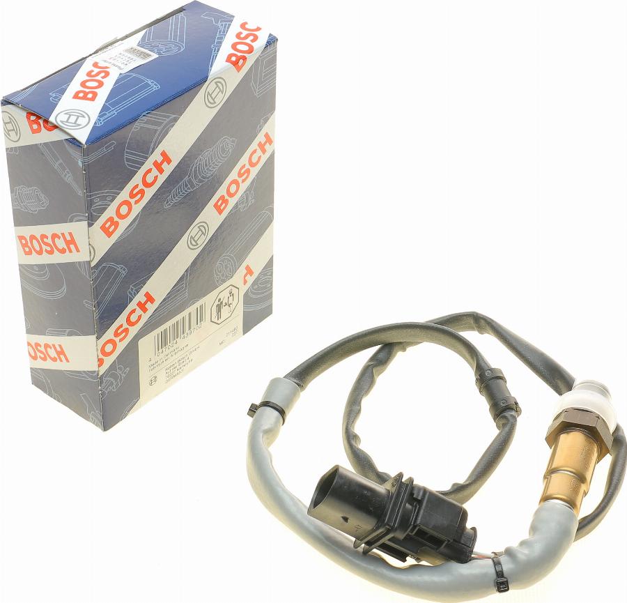 BOSCH 0 258 017 241 - Лямбда-зонд, датчик кислорода autospares.lv