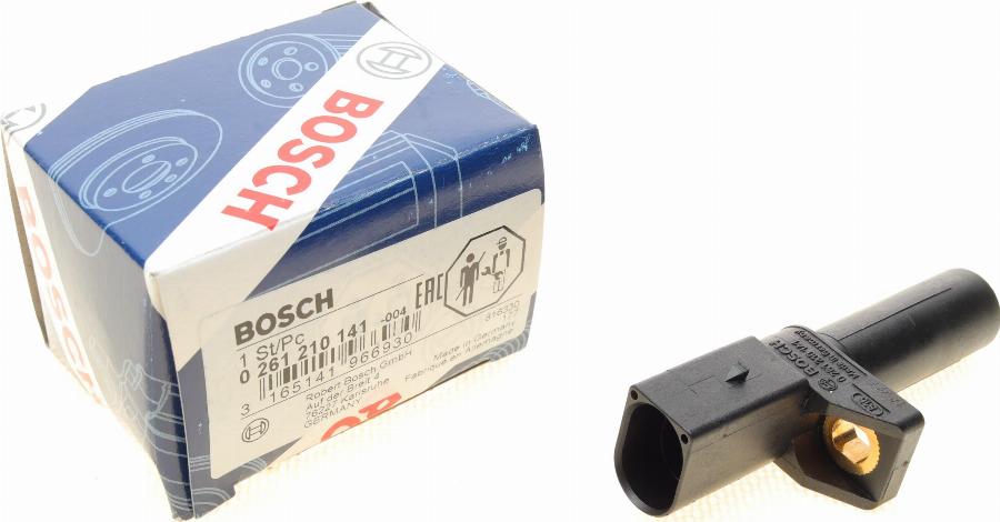 BOSCH 0 261 210 141 - Датчик импульсов, коленвал autospares.lv