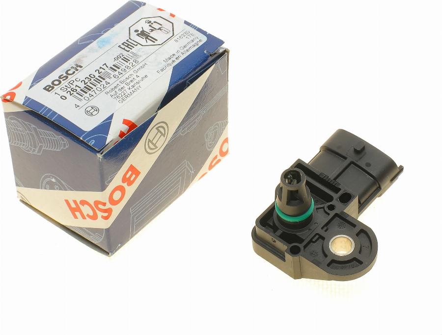 BOSCH 0 261 230 217 - Датчик, давление во впускной трубе autospares.lv