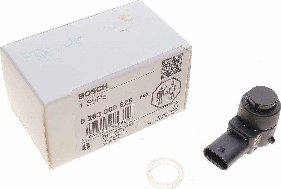 BOSCH 0 263 009 525 - Датчик, система помощи при парковке autospares.lv