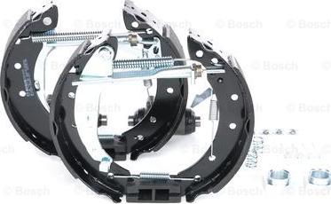 BOSCH 0 204 114 554 - Комплект тормозных колодок, барабанные autospares.lv