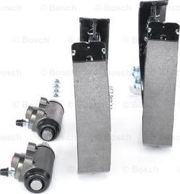 BOSCH 0 204 114 554 - Комплект тормозных колодок, барабанные autospares.lv