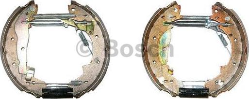 BOSCH 0 204 114 529 - Комплект тормозных колодок, барабанные autospares.lv