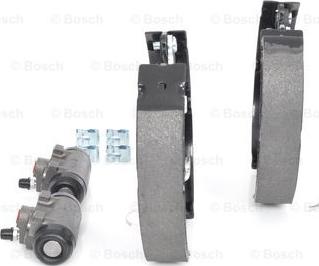 BOSCH 0 204 114 619 - Комплект тормозных колодок, барабанные autospares.lv