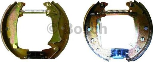 BOSCH 0 204 114 059 - Комплект тормозных колодок, барабанные autospares.lv