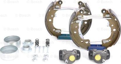 BOSCH 0 204 114 027 - Комплект тормозных колодок, барабанные autospares.lv