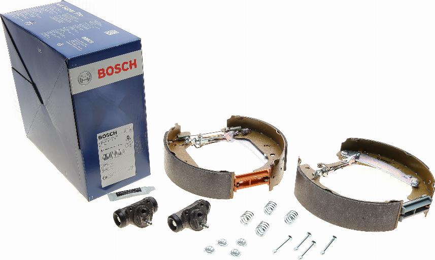 BOSCH 0 204 114 112 - Комплект тормозных колодок, барабанные autospares.lv