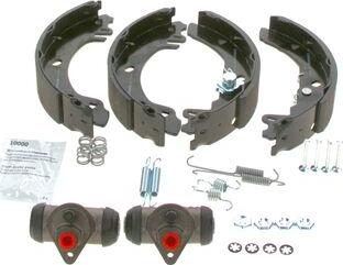 BOSCH 0 204 113 688 - Комплект тормозных колодок, барабанные autospares.lv