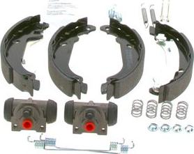 BOSCH 0 204 113 634 - Комплект тормозных колодок, барабанные autospares.lv