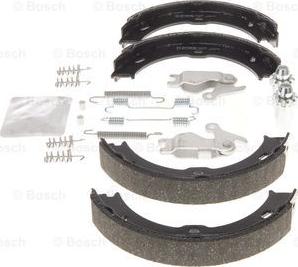 BOSCH 0 204 113 809 - Комплект тормозов, ручник, парковка autospares.lv