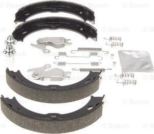 BOSCH 0 204 113 809 - Комплект тормозов, ручник, парковка autospares.lv