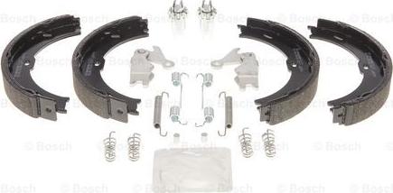 BOSCH 0 204 113 809 - Комплект тормозов, ручник, парковка autospares.lv