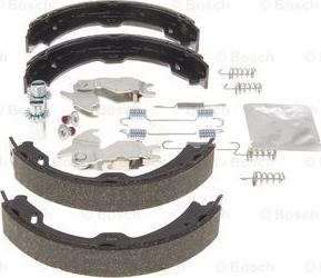 BOSCH 0 204 113 817 - Комплект тормозов, ручник, парковка autospares.lv