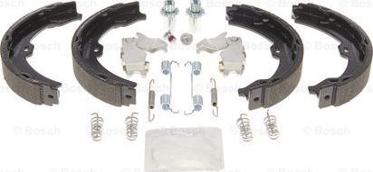 BOSCH 0 204 113 817 - Комплект тормозов, ручник, парковка autospares.lv