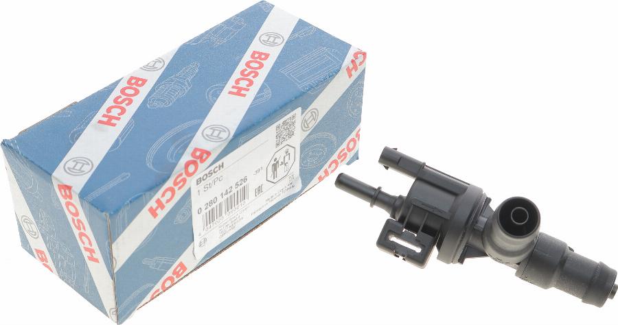 BOSCH 0 280 142 526 - Клапан вентиляции, топливный бак autospares.lv