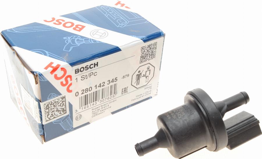 BOSCH 0 280 142 345 - Клапан вентиляции, топливный бак autospares.lv