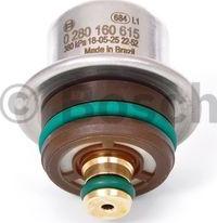 BOSCH 0 280 160 615 - Регулятор давления подачи топлива autospares.lv