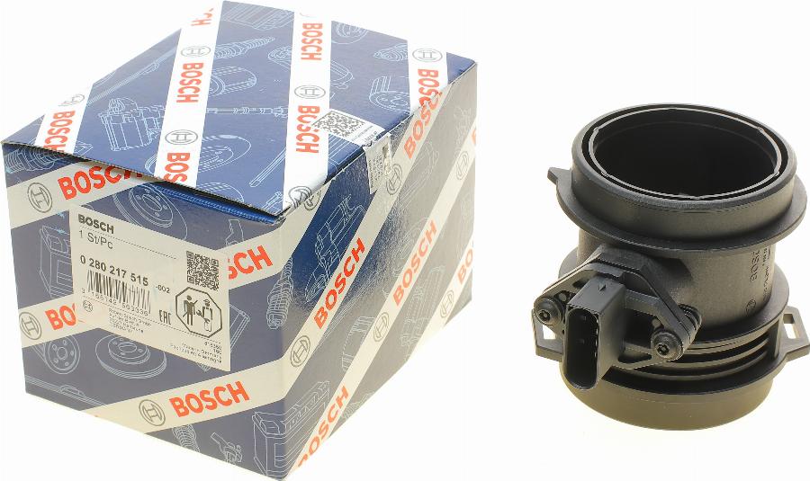 BOSCH 0 280 217 515 - Датчик потока, массы воздуха autospares.lv