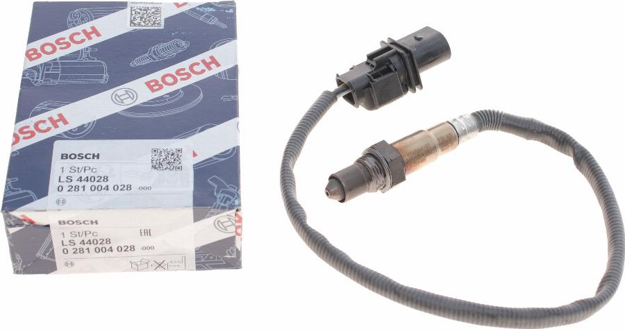 BOSCH 0 281 004 028 - Лямбда-зонд, датчик кислорода autospares.lv