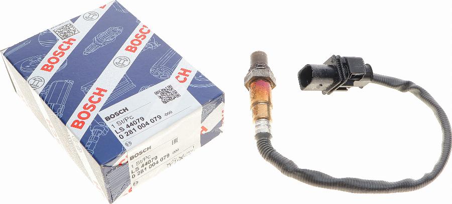 BOSCH 0 281 004 079 - Лямбда-зонд, датчик кислорода autospares.lv