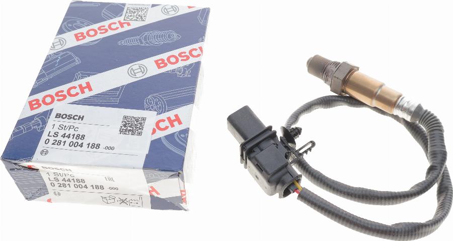 BOSCH 0 281 004 188 - Лямбда-зонд, датчик кислорода autospares.lv