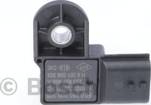 BOSCH 0 281 006 108 - Датчик, давление наддува autospares.lv